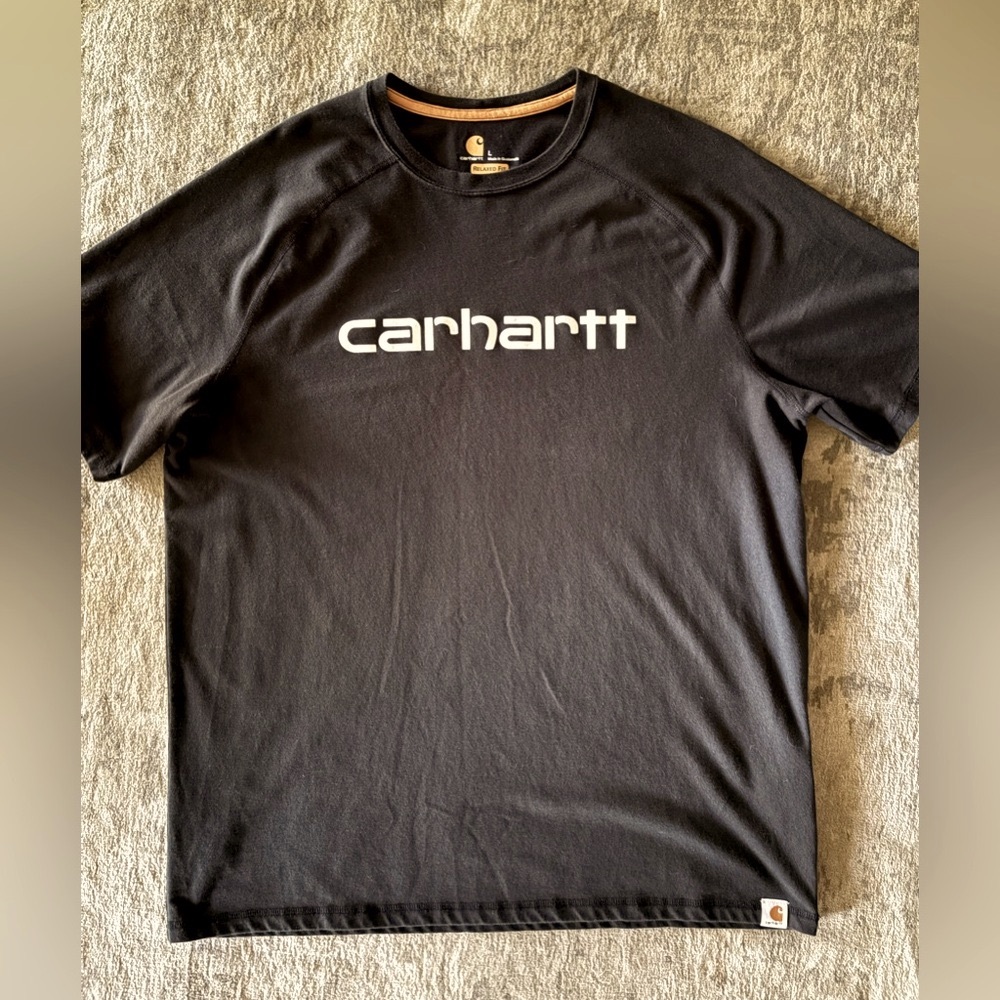 Men’s Carhartt Black Delmont Force Relaxed Fit